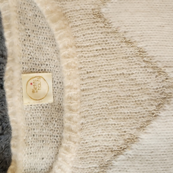 Beige mohair sweater des petit hauts - Picture 6 of 11